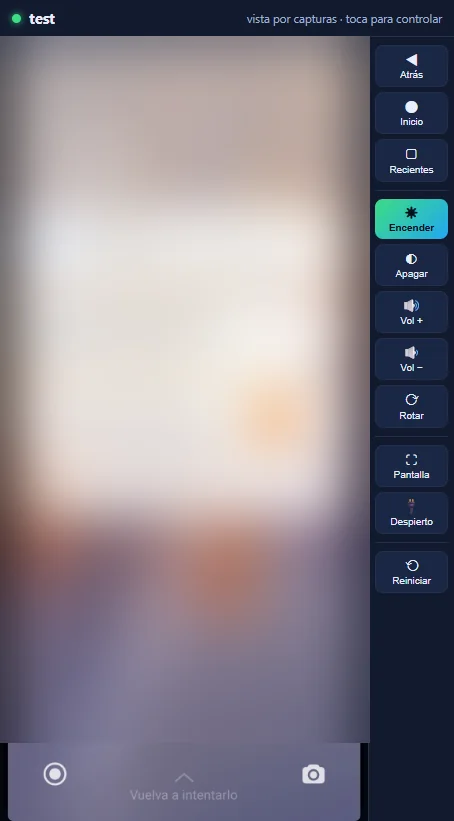 Ventana de espejo y control de Nexdeck