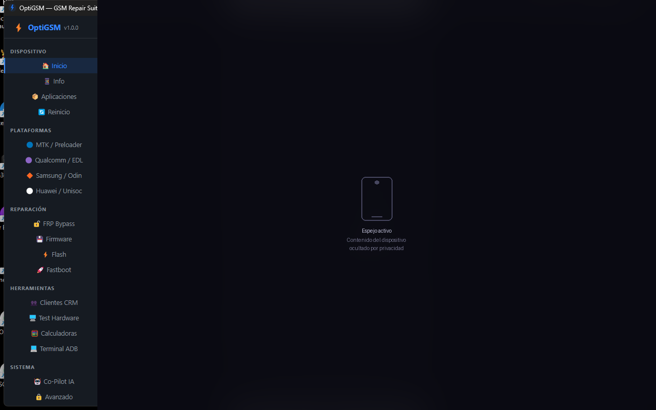 Espejo de pantalla